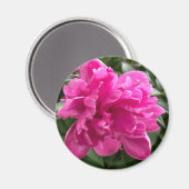 Magnet de pivoine (Recto/Verso)
