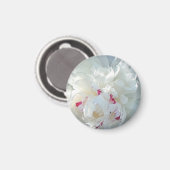 Magnet de pivoine romantique (Recto/Verso)