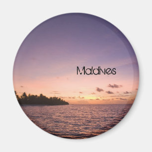 Magnet de plage aux Maldives