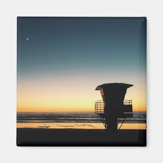 Magnet de plage de San Elijo (Devant)