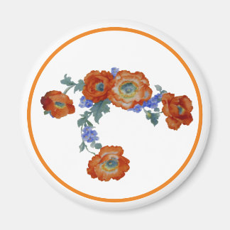 Magnet de Poppy Orange