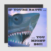 MAGNET DE PORTE DE CROISIÈRE À REQUINS (Devant / Derrière)