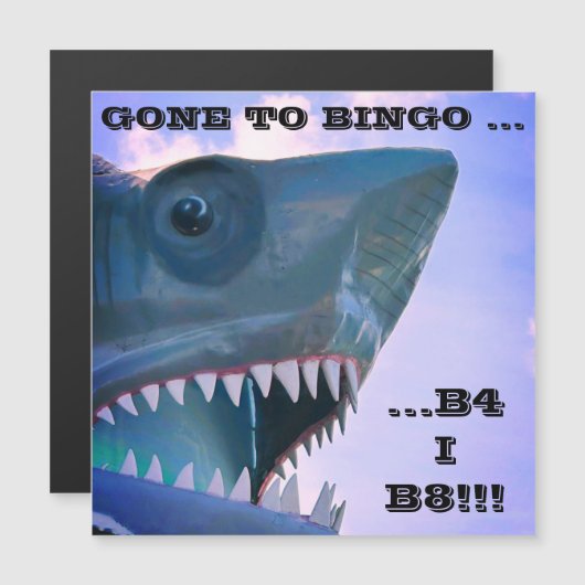 MAGNET DE PORTE DE CROISIÈRE À REQUINS (Devant / Derrière)