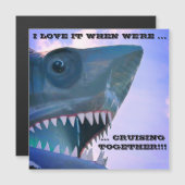 MAGNET DE PORTE DE CROISIÈRE À REQUINS (Devant / Derrière)
