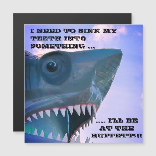 MAGNET DE PORTE DE CROISIÈRE À REQUINS (Devant / Derrière)