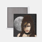 Magnet de portrait de nuit (Recto/Verso)