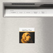 Magnet de portraits Golden Retriever (In Situ (Lave-vaisselle))