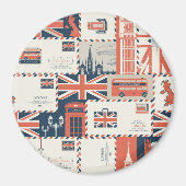 Magnet de poste de Londres (Devant)