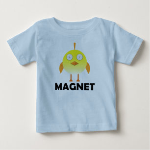 Magnet de poussette - T-shirt pour bébé jersey fin