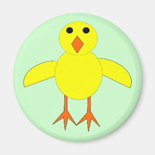 Magnet de poussins de Pâques mignon