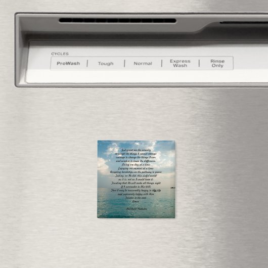 Magnet de prière de sérénité (In Situ (Lave-vaisselle))