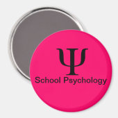 Magnet de psychologie scolaire (Recto/Verso)