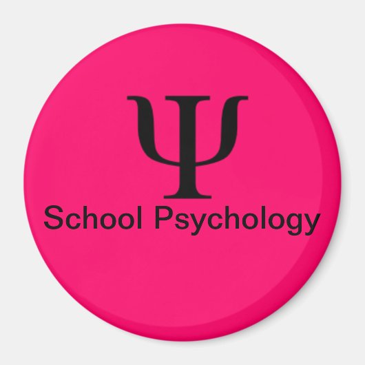 Magnet de psychologie scolaire (Devant)