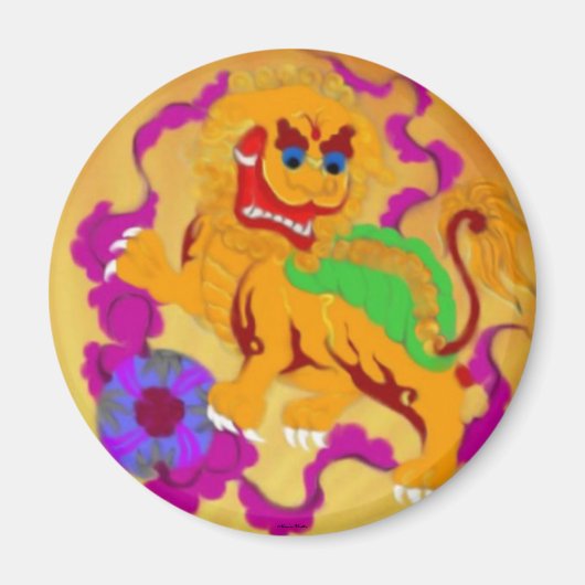 Magnet de Qi Lin (Devant)