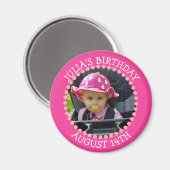 Magnet de rappel d'anniversaire personnalisé (Recto/Verso)