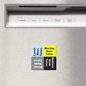 Magnet de rappel de médicaments quotidien (In Situ (Lave-vaisselle))