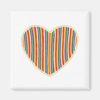 Magnet de rayures cardiaques
