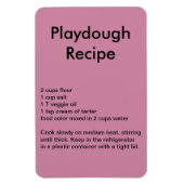 Magnet de recette de lecture (Vertical)