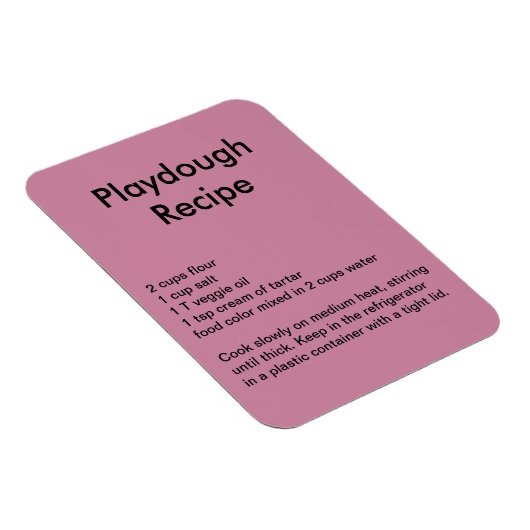 Magnet de recette de lecture (Côté Droit)