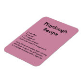 Magnet de recette de lecture (Côté Gauche)