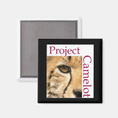 MAGNET DE RÉFLEXION DU CAMELOTE DU PROJET (Recto/Verso)