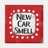 Magnet de réfrigérateur de nouvelle odeur de voitu (Devant)