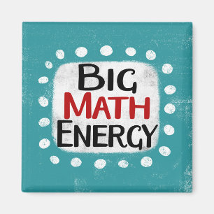 Magnet de réfrigérateur d'énergie Big Math