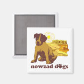 Magnet de réfrigérateur Nowzad (Recto/Verso)