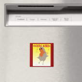 Magnet de réfrigérateur Rockin Robin (In Situ (Lave-vaisselle))