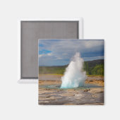 Magnet de réfrigérateur Strokkur Geyser (Recto/Verso)