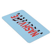 Magnet de réfrigérateur TN Nashville (Côté Droit)