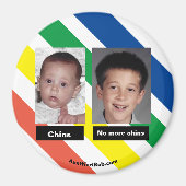 Magnet de réfrigération Chins Chase (Devant)