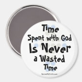 Magnet de réfrigération chrétien (Recto/Verso)