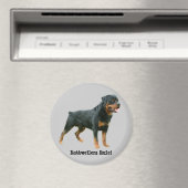 Magnet de règle des Rottweilers (In Situ (Lave-vaisselle))