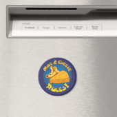 Magnet de règles de Mac et de fromage (In Situ (Lave-vaisselle))