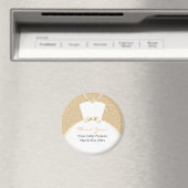 Magnet de remerciement pour la douche de mariée (In Situ (Lave-vaisselle))