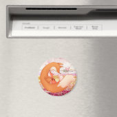 Magnet de renards mignons (In Situ (Lave-vaisselle))