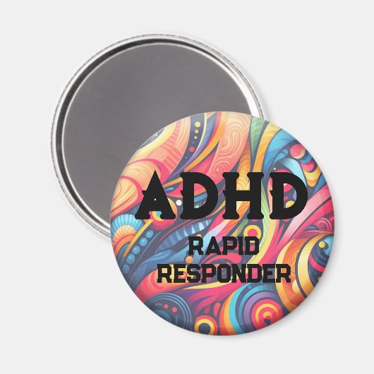 Magnet de répondeur rapide ADHD (Recto/Verso)