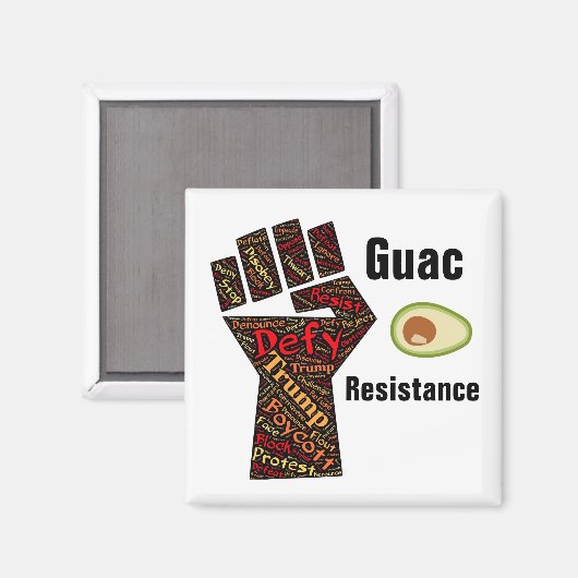 Magnet de résistance de Guac (Recto/Verso)