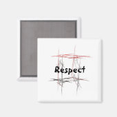Magnet de respect des arts martiaux (Recto/Verso)