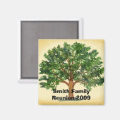 Magnet de réunion familiale (Recto/Verso)