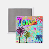 Magnet de romance vif de la torrance (Recto/Verso)