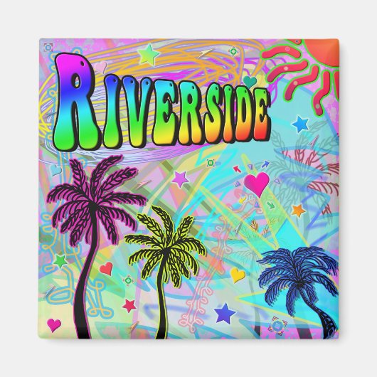 Magnet de romance vive de Riverside (Devant)