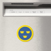 Magnet de Roundel suédois (In Situ (Lave-vaisselle))