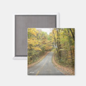 Magnet de route d'automne (Recto/Verso)
