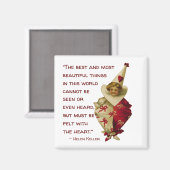 Magnet de Saint-Valentin vintage (Recto/Verso)