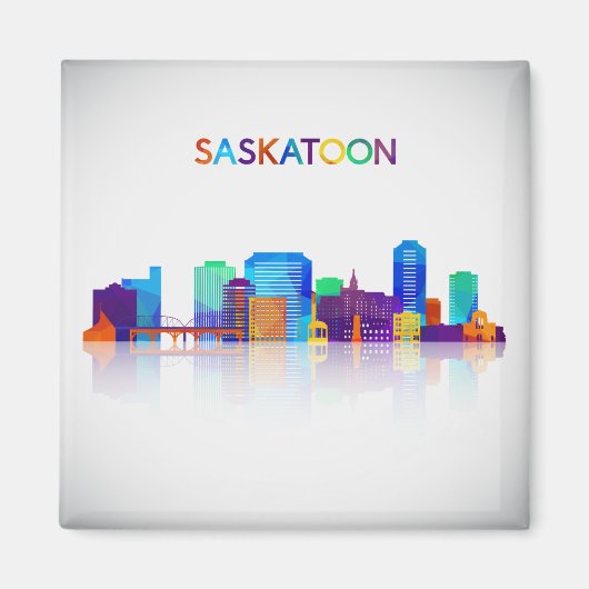 Magnet de Saskatoon (Devant)