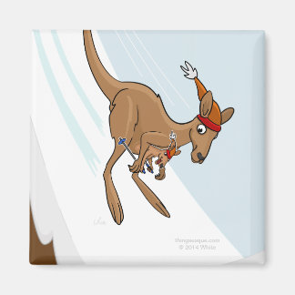 Magnet de saut de ski Kangaroo