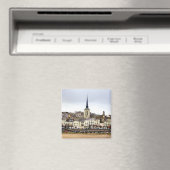 Magnet de scène de la rive de la rivière Saumur (In Situ (Lave-vaisselle))