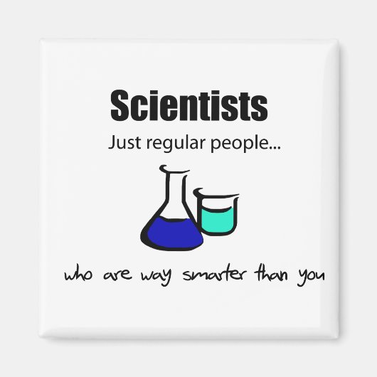 Magnet de scientifiques (Devant)